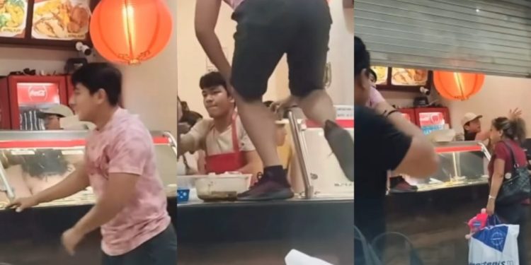 Altercado entre clientes provoca tensión en restaurante de Plaza Sendero en Villahermosa