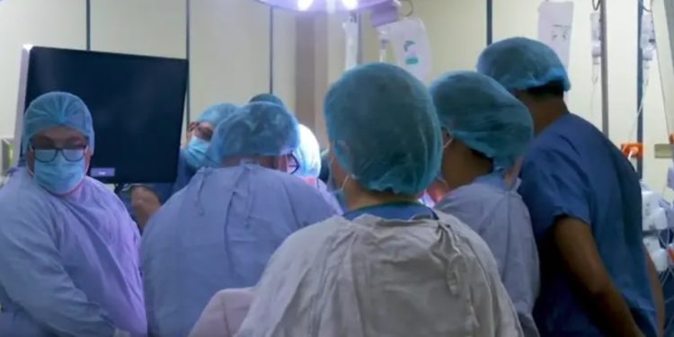 Nace bebé sano tras histórica cirugía intrauterina por gastrosquisis en Tabasco