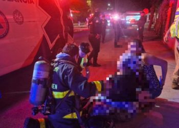 Incendio en la colonia Bellavista moviliza a bomberos y cuerpos de emergencia