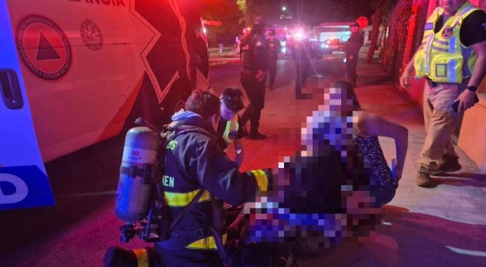 Incendio en la colonia Bellavista moviliza a bomberos y cuerpos de emergencia