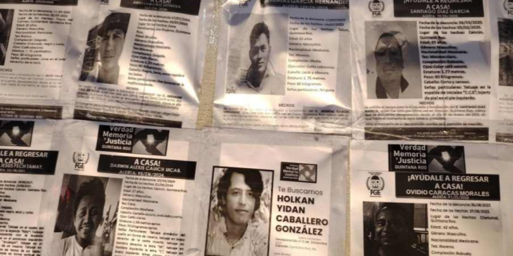 Colectivo reporta más de 4 mil personas desaparecidas en Cancún y señala suspensión de búsquedas