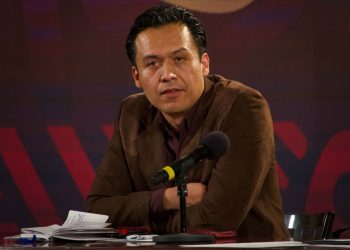 Marx Arriaga en la SEP