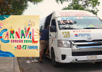 Transporte público Cancún Carnaval: Fluidez total