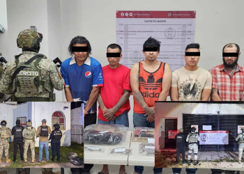 Cateos Simultáneos Quintana Roo: Cinco Detenidos