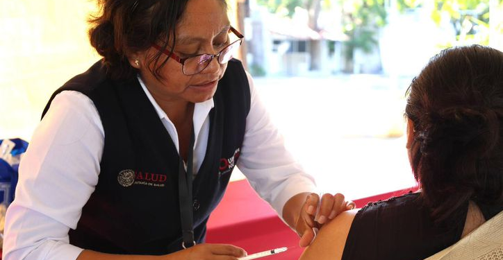 Campaña de Vacunación contra el Sarampión en Cancún
