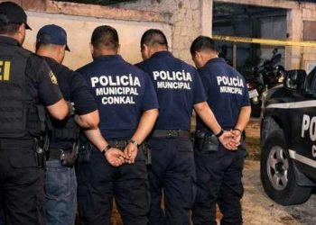 Policías Conkal detenidos por vínculos delictivos