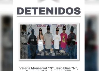 Detienen a cuatro personas por narcomenudeo en la Supermanzana 244 de Cancún