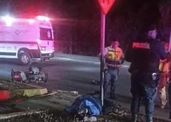 Motociclista pierde la vida tras derrapar en calles de la colonia Ejido en Playa del Carmen