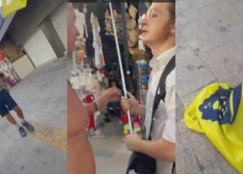 Turista agrede a integrante de culto judío en la Quinta Avenida de Cancún