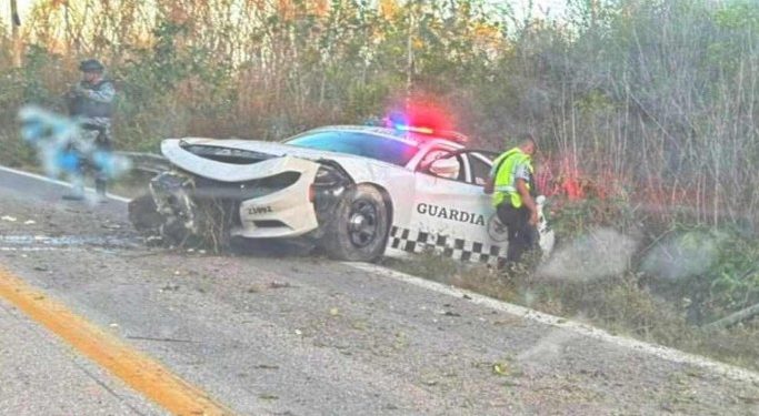 Tres accidentes carreteros se registran durante la madrugada en José María Morelos