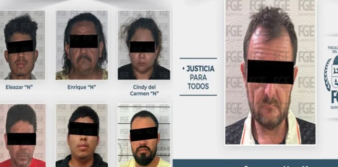 Fiscalía logra vinculación a proceso de siete personas en Quintana Roo