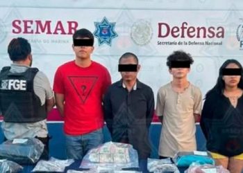 Operativo Blindaje Cancún deja cuatro detenidos por presunto narcomenudeo en la SM 63