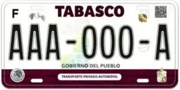 Más del 65% del parque vehicular de Tabasco ya ha realizado el cambio de placas
