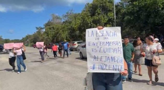 Liberan a enfermera acusada por presunta venta de dulces con droga a alumnas en Playa del Carmen