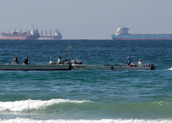 embarcaciones en el golfo Pérsico