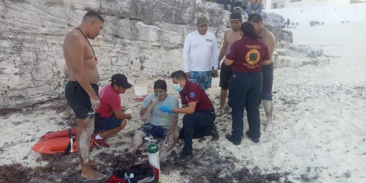 Rescate playa Cancún: Drama en Gaviota Azul