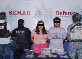 Detienen pareja drogas Cancún: Captura en SM 244