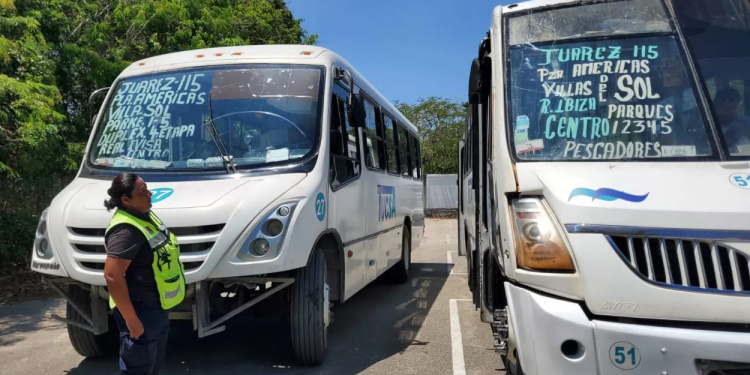 Transporte público Playa del Carmen sin cambios 2026