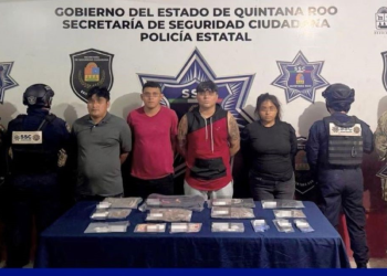 Narcomenudeo Prado Norte Cancún: Cuatro Detenidos