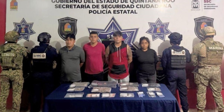 Narcomenudeo Prado Norte Cancún: Cuatro Detenidos
