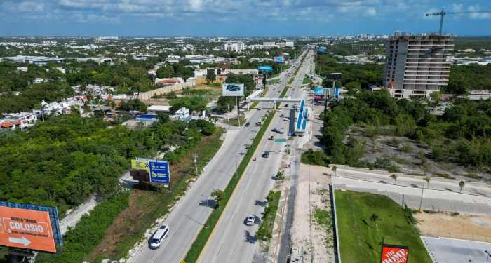 Mantenimiento Bulevar Colosio Cancún Continúa Hoy