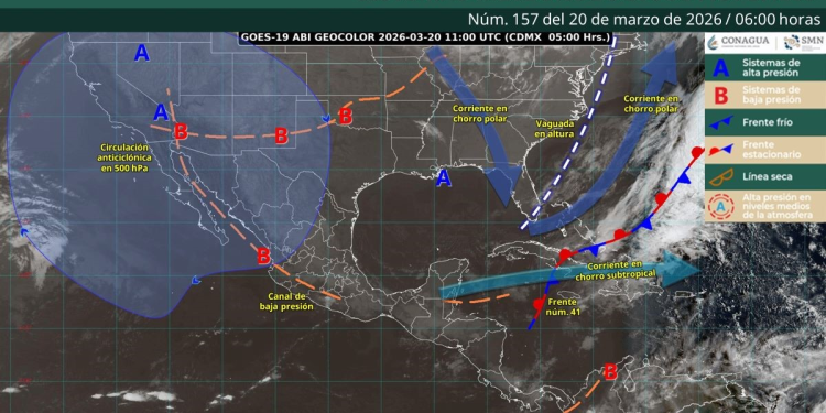 Pronóstico del clima Quintana Roo: Viernes 20 marzo
