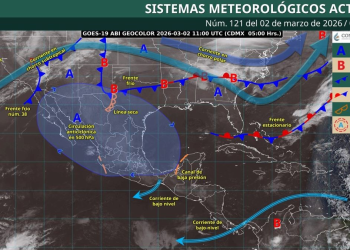 Pronóstico del clima Quintana Roo: Lunes 2 marzo