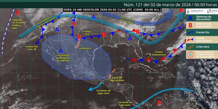 Pronóstico del clima Quintana Roo: Lunes 2 marzo