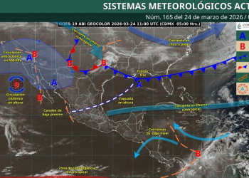 Pronóstico del clima Quintana Roo: Hoy 24 marzo