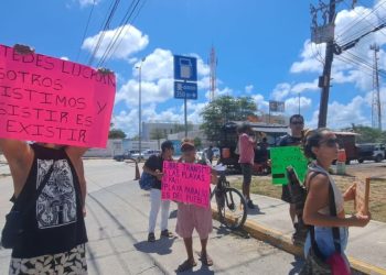 Habitantes de Tulum anuncian protesta pacífica en Glorieta de las Ruinas
