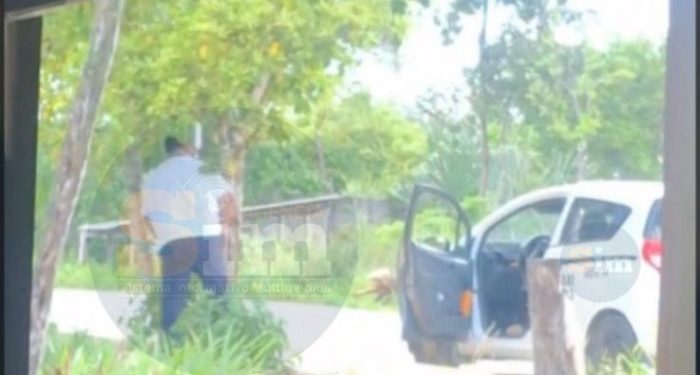 Taxista orinando Carrillo Puerto indigna vecinos