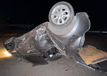 Volcadura Playa del Carmen deja conductor grave tras exceso de velocidad y alcohol