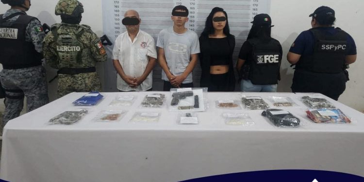 Detención taxista Tulum droga arma: Blindaje Tulum actúa