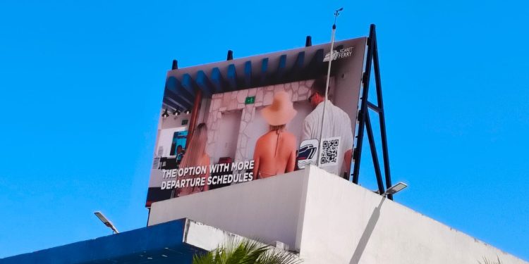 Permisos Xcaret pantalla muelle fiscal Playa del Carmen