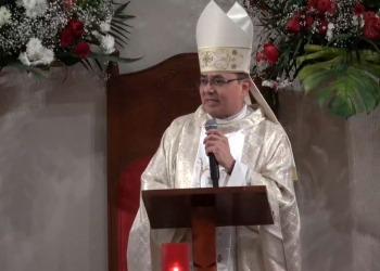 Monseñor Salvador González Jueves Santo Cancún