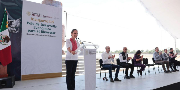Sheinbaum inaugura el primer Polo de Desarrollo Económico en Tlaxcala con inversión de 540 mdd