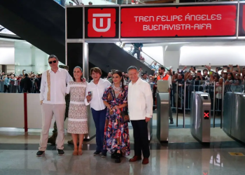 inauguración del tren al AIFA