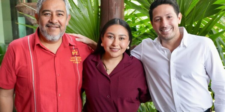 Morena Verde PT cierran filas en Quintana Roo