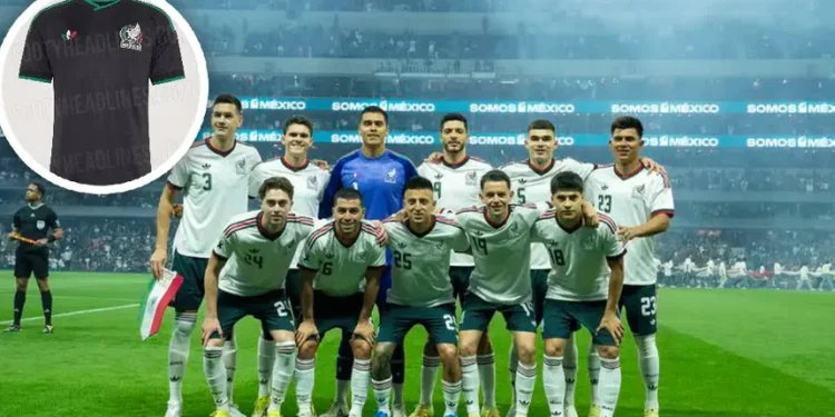 Filtran tercer jersey negro de México para Mundial 2026