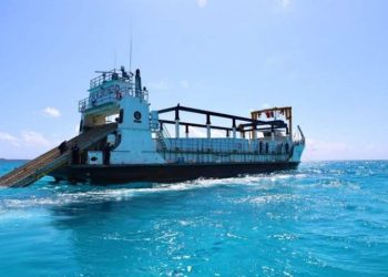 Semar despliega 13 buques para contener sargazo Quintana Roo