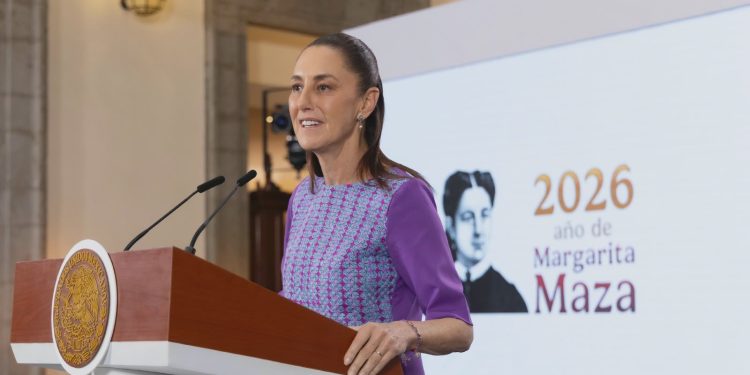 Claudia Sheinbaum en Palenque