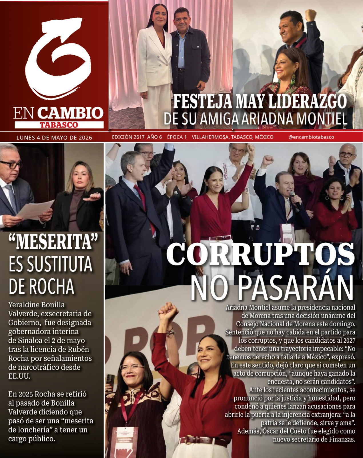 En Cambio tabasco 4 mayo 2026