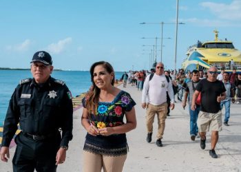 Mara Lezama instala videovigilancia inteligente Isla Mujeres