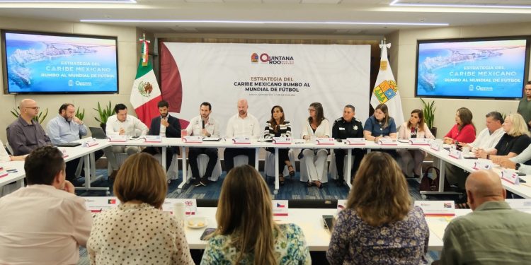 Mara Lezama presenta plan integral para el Caribe durante el Mundial
