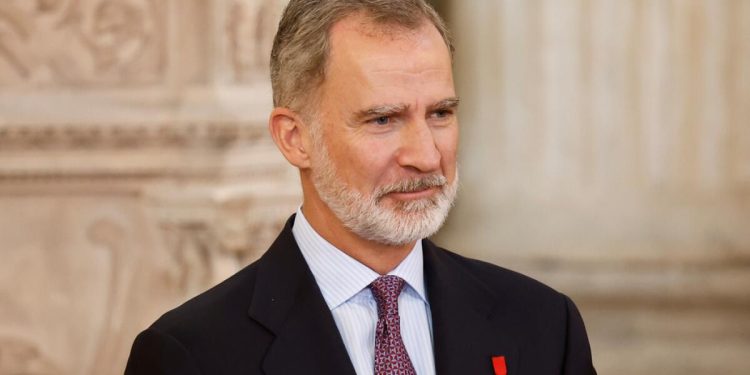 El Rey Felipe VI en el mundial
