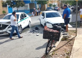 accidente en la supermanzana 251