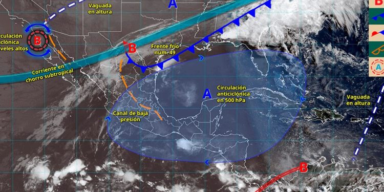 Quintana Roo enfrenta calor intenso por circulación anticiclónica