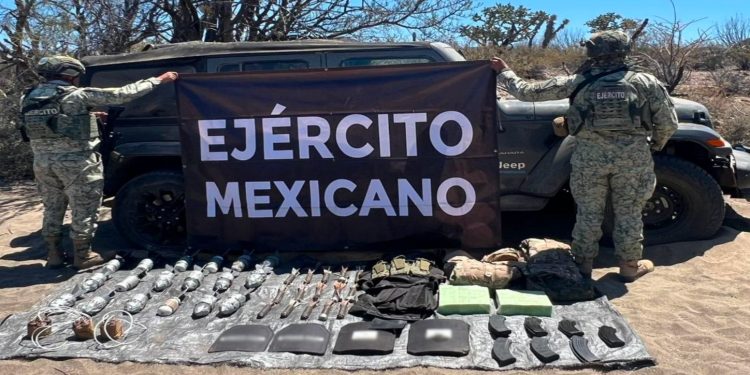 Ejército inhabilita nueve áreas de drogas sintéticas en Sinaloa