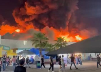 Incendio en la Feria Tabasco