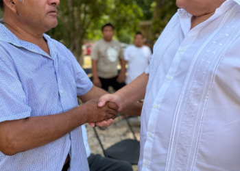 Rafa Marín escucha a Francisco May, una comunidad donde la transformación se mide en cercanía